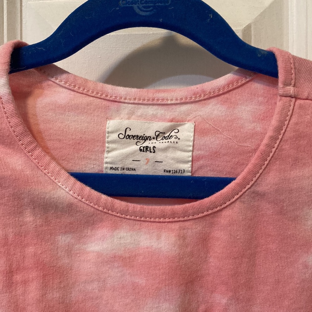 Sovereign Code Girls Pink Dress Size 7 - Picture 2 of 2